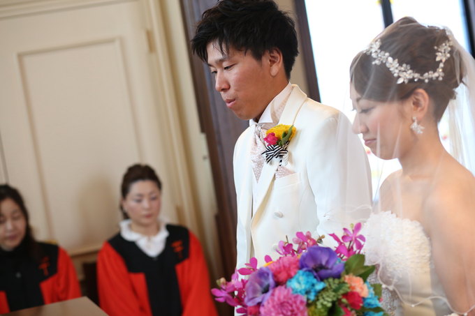 結婚式での新郎新婦様の立ち位置 岐阜 各務原の結婚式場 ウェディング エスティーズ St3