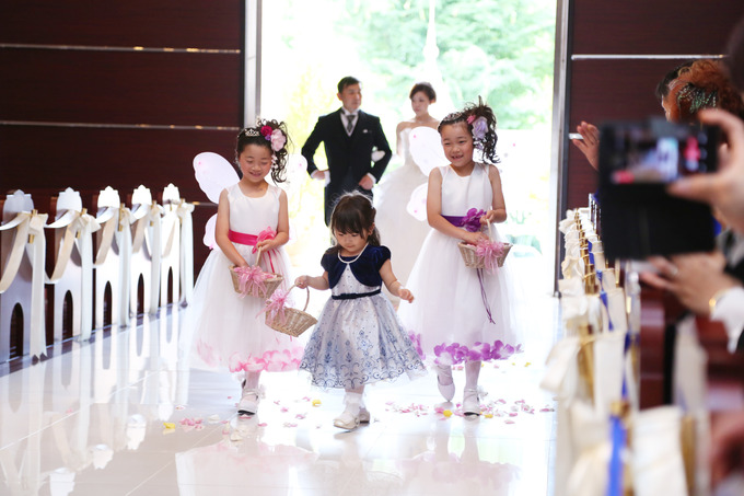フラワーガール ボーイ 栃木県小山市の結婚式場 アルファーレ グランシャトー