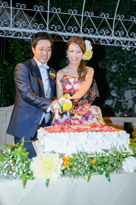 ご紹介 先輩カップルのこだわりウエディングケーキ 新横浜の結婚式場 ハートコート横浜 公式
