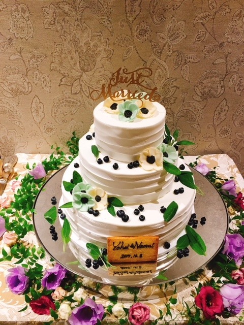 お２人だけの オリジナルケーキ 新横浜の結婚式場 ハートコート横浜 公式